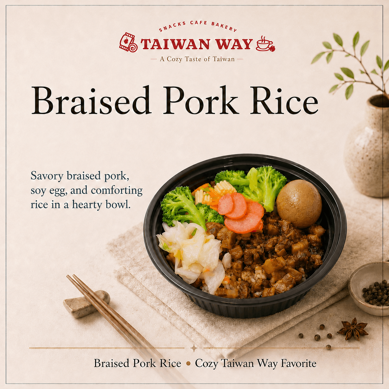 Braised Pork Rice