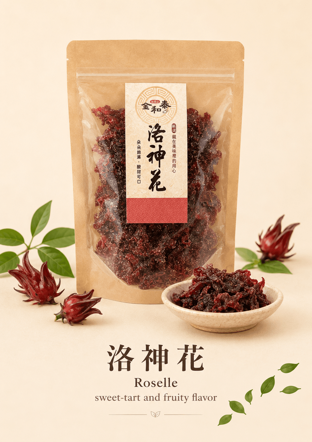 Jin He Tai Dried Roselle Flowers
